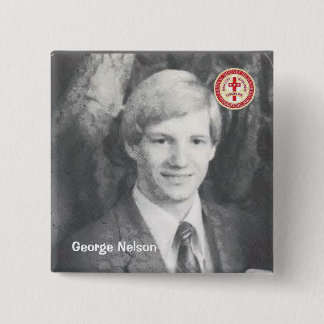 George Nelson Vierkante Button 5,1 Cm