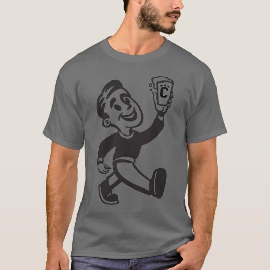 George op Dark Grey T-Shirt (Voorkant)