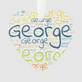 George Ornament (achterkant)