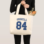 George Orwell 1984 Jersey Canvas tas (Voorkant (product))