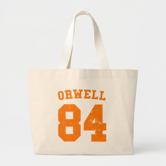 George Orwell 1984 Jersey Canvas tas (Voorkant)