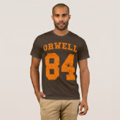 George Orwell 1984 Jersey T-Shirt (Voorkant volledig)