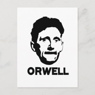 George Orwell Briefkaart