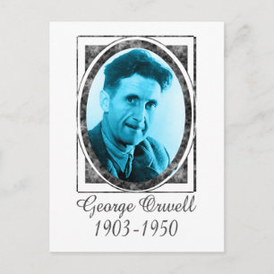 George Orwell Briefkaart