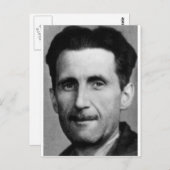 george orwell briefkaart (Voorkant / Achterkant)