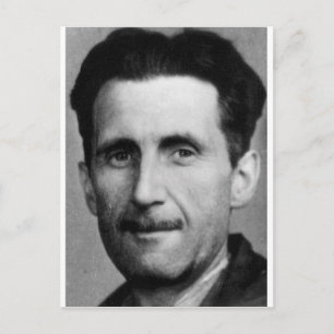 george orwell briefkaart