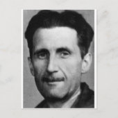 george orwell briefkaart (Voorkant)