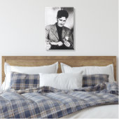 George Orwell Canvas Afdruk (Insitu (Slaapkamer))