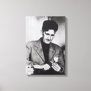George Orwell Canvas Afdruk