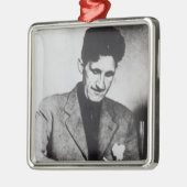 George Orwell Metalen Ornament (Links)