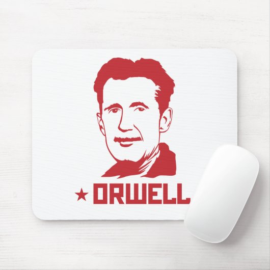 George Orwell Portrait Mousepad Muismat (Met muis)