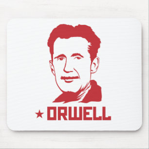 George Orwell Portrait Mousepad Muismat