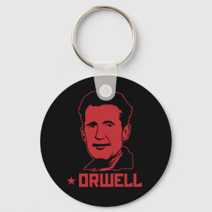 George Orwell Portrait Sleutelhanger