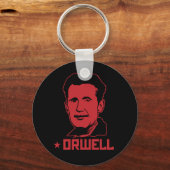 George Orwell Portrait Sleutelhanger (Voorkant)