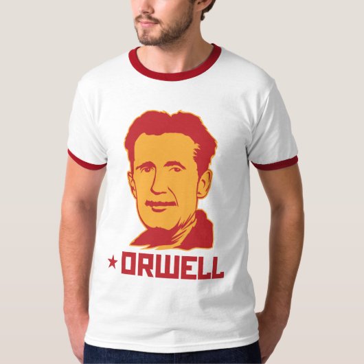 George Orwell Portrait T-Shirt (Voorkant)