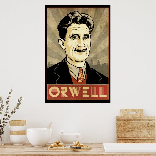 George Orwell Poster (Keuken)