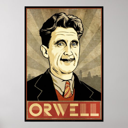 George Orwell Poster (Voorkant)