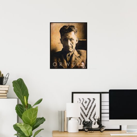 George Orwell Poster (Thuiskantoor)
