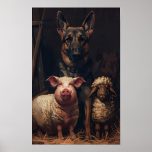 George Orwell Poster Print - 1984 Literatu