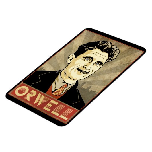 George Orwell Premium magneet (Linkerzijde)