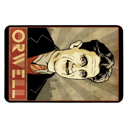 George Orwell Premium magneet (Horizontaal)