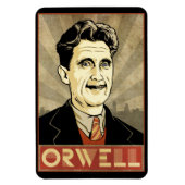 George Orwell Premium magneet (Verticaal)