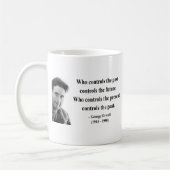 George Orwell Quote 2b Koffiemok (Links)