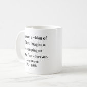 George Orwell Quote 9a Koffiemok (Voorkant links)
