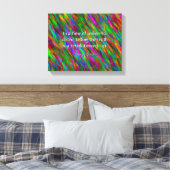 George Orwell Revolutionaire Act Quote Canvas Prin (Insitu (Slaapkamer))