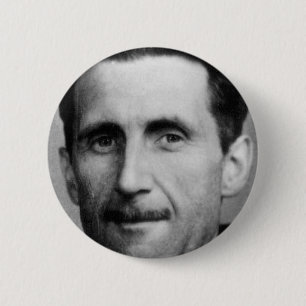 george orwell ronde button 5,7 cm