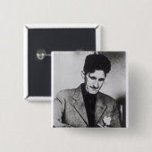 George Orwell Vierkante Button 5,1 Cm (Voorkant /achterkant)