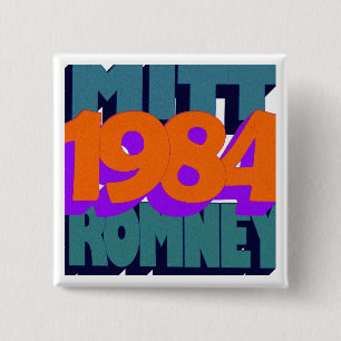 George Orwell's 1984 Vierkante Button 5,1 Cm