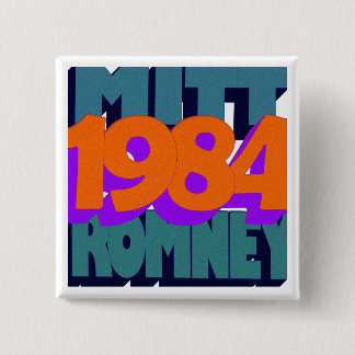 George Orwell's 1984 Vierkante Button 5,1 Cm