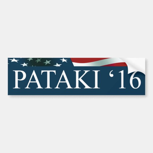 George Pataki 2016 Bumpersticker (Voorkant)