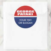 GEORGE PATAKI VOOR DE SENAAT RONDE STICKER (Tas)
