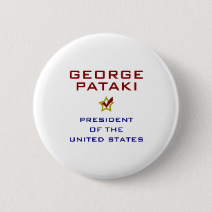 George Pataki voor President USA Ronde Button 5,7 Cm