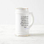 George Patton Beer Stein Bierpul (Voorkant rechts)