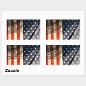 George Patton Inspirerend citaat "Mijn weg" Rechthoekige Sticker (Vel)