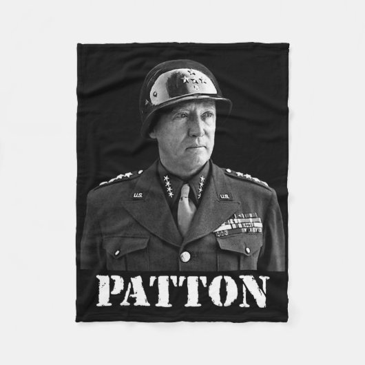 George Patton World War II Victory Memorial Indepe Fleece Deken (Voorkant)