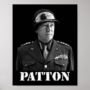 George Patton World War II Victory Memorial Indepe Poster