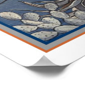 George Pavis- Deco "Girl by the Zee" Druk 1920 Poster (Hoek)