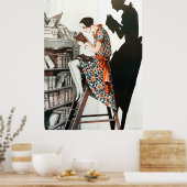 George Pavis - Ninette aborde les hautes études Poster (Keuken)