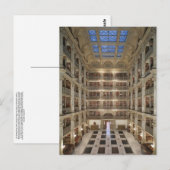 George Peabody Library Briefkaart (Voorkant / Achterkant)