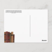 George Peabody Library Briefkaart (Achterkant)