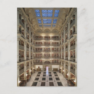George Peabody Library Briefkaart