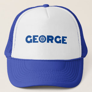 George Petrol Head Trucker Hat Pet