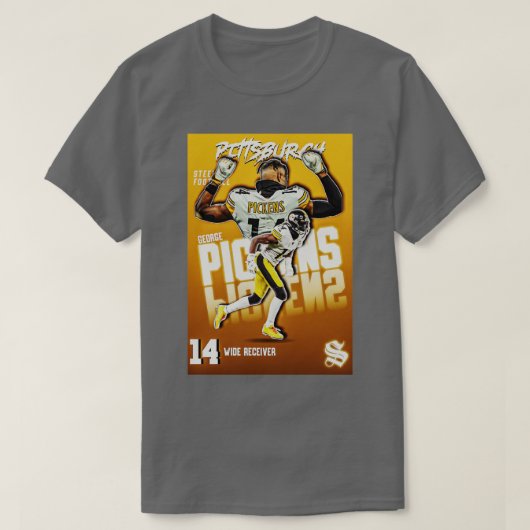 George Pickens 14 T-shirt (Design voorkant)