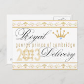 George Prince of Cambridge Souvenir Post Card Briefkaart (Voorkant / Achterkant)