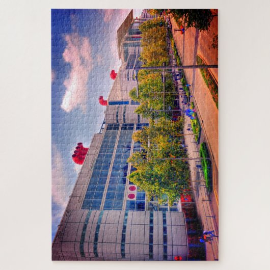 George R. Brown Convention Centre Legpuzzel (Verticaal)