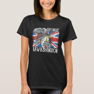 George Rawrshington George Washington 4 juli T-shirt